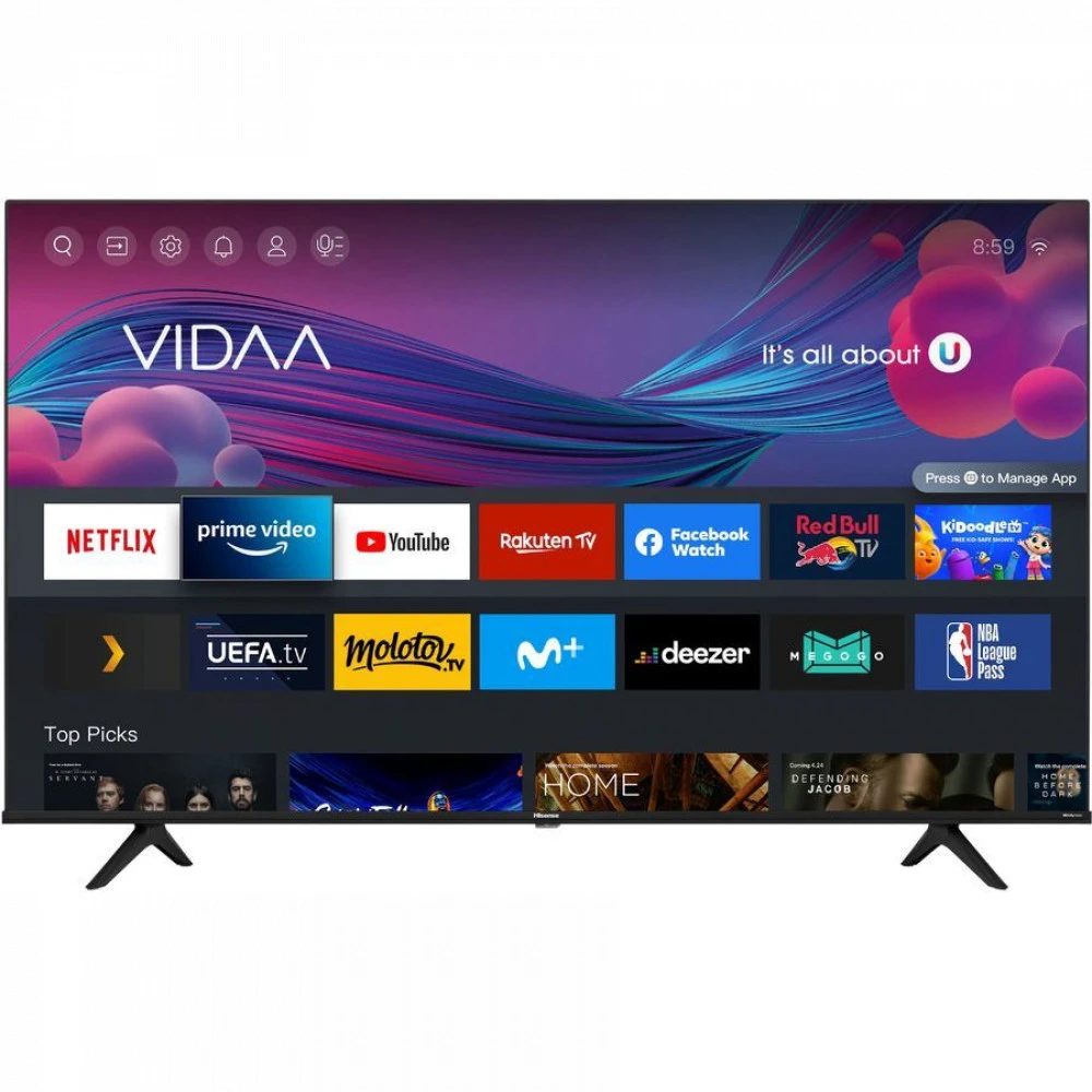 Телевизор Hisense 43A6BG CH 43 ", Smart TV, Черный