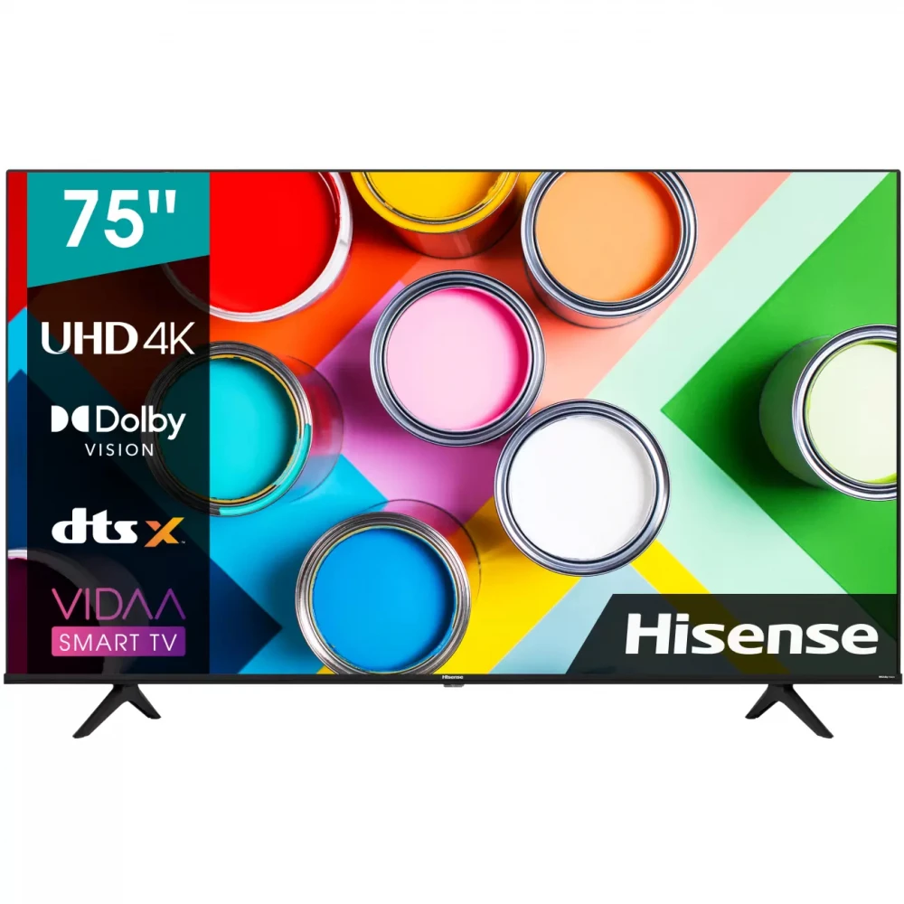 Телевизор Hisense 75A6BG CH 75 ", Smart TV, Черный