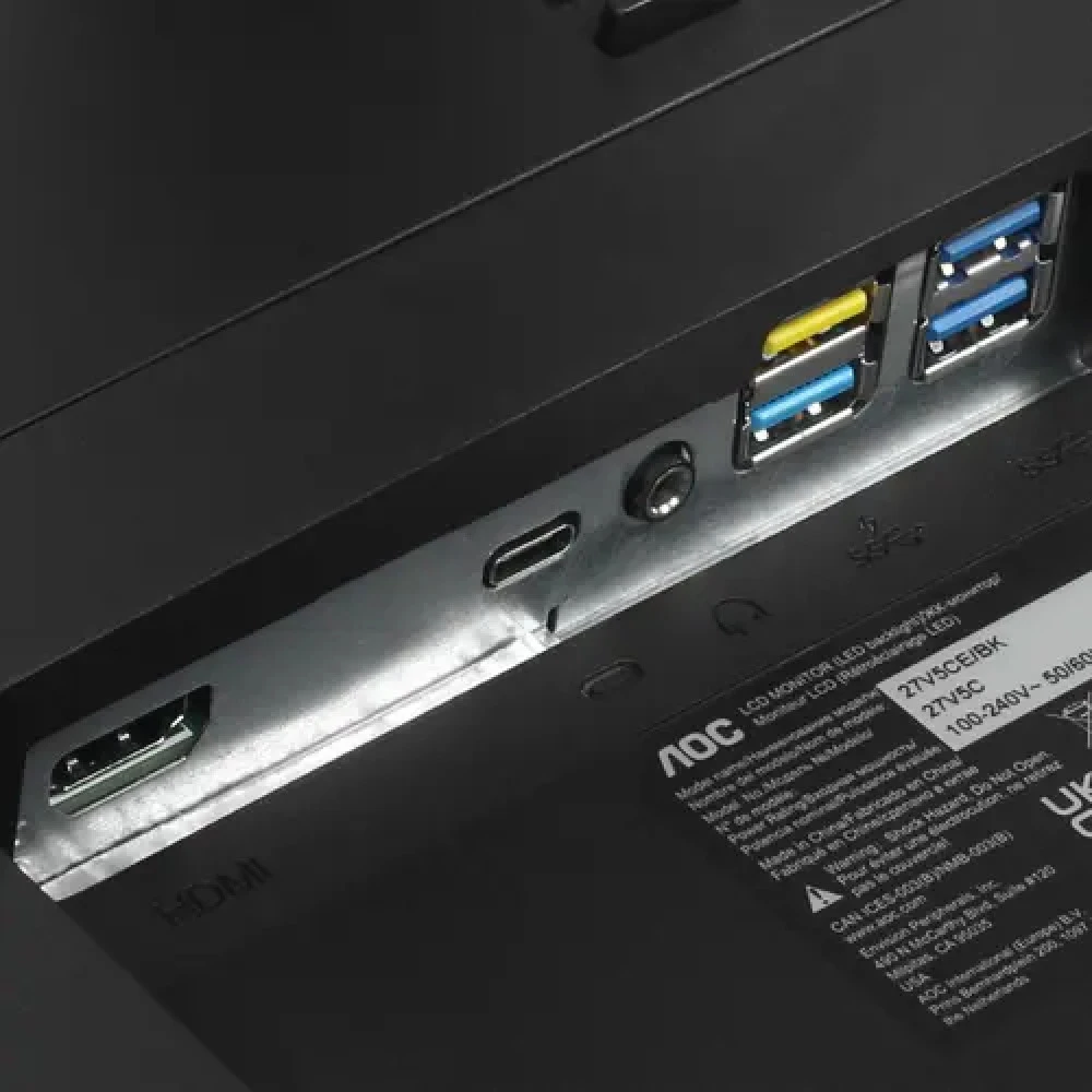 Монитор AOC 27V5CE/BK 27 ", IPS, Full HD 1920x1080 (16:9), 75 Гц