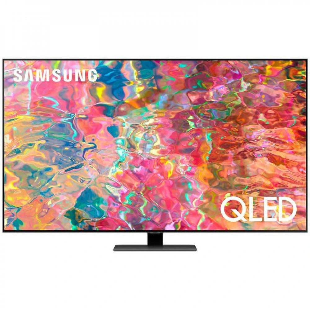 Телевизор Samsung 4K UHD QLED QE55Q80BAUXCE 55 ", Smart TV, Черный