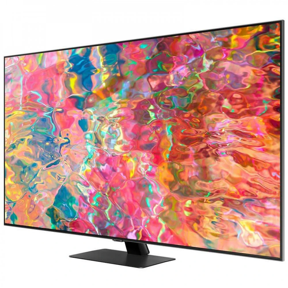 Телевизор Samsung 4K UHD QLED QE55Q80BAUXCE 55 ", Smart TV, Черный