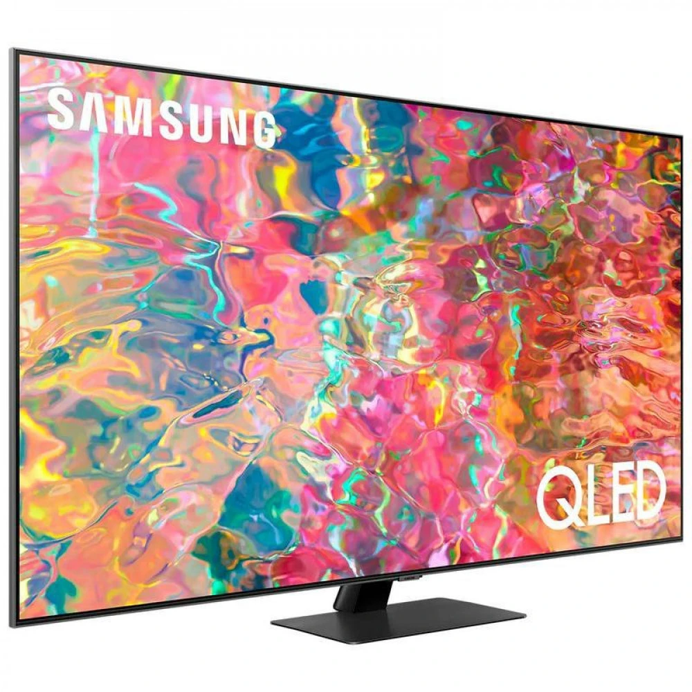 Телевизор Samsung 4K UHD QLED QE55Q80BAUXCE 55 ", Smart TV, Черный
