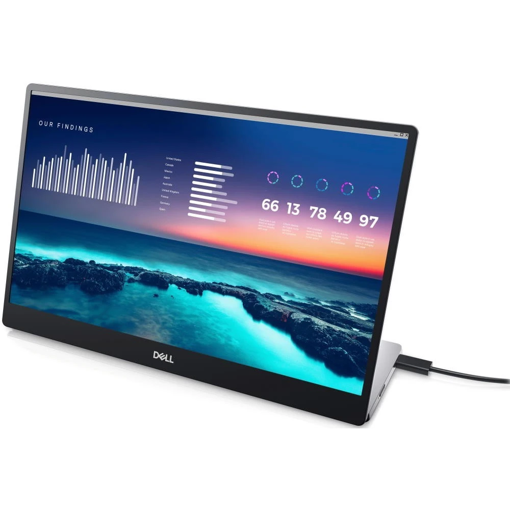 Монитор Dell C1422H 210-AZZZ 14 ", IPS, Full HD 1920x1080 (16:9), 60 Гц