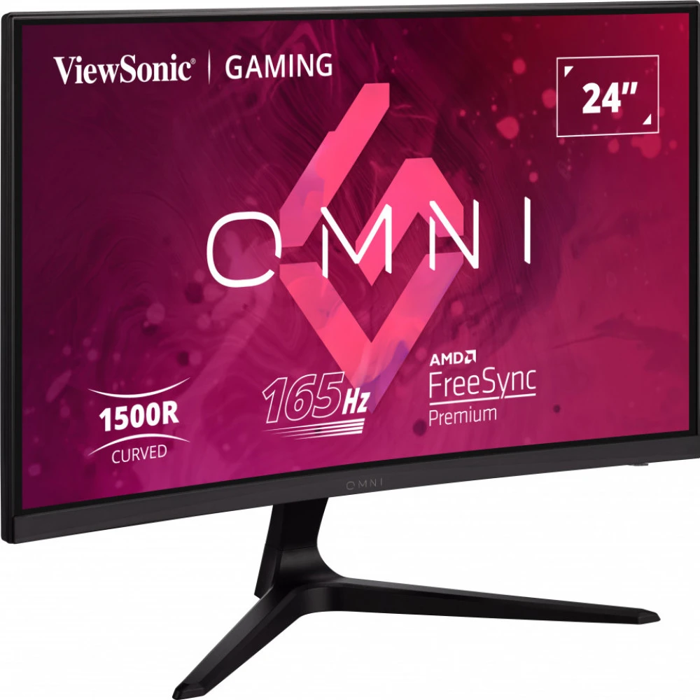Монитор Viewsonic VX2418C 23.6 ", VA, Full HD 1920x1080 (16:9), 165 Гц