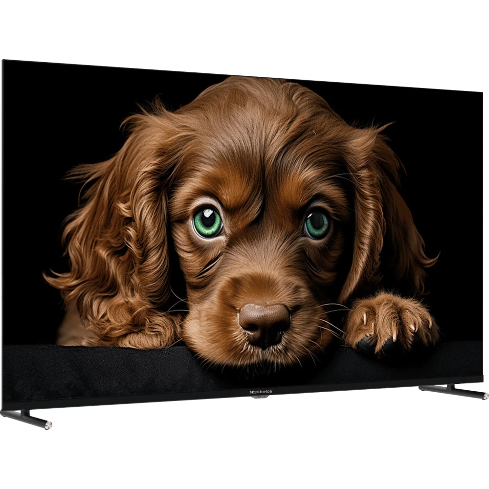 Телевизор Topdevice TDTV50CQ09U Black TDTV50CQ09U_BK 50 ", Smart TV, Черный