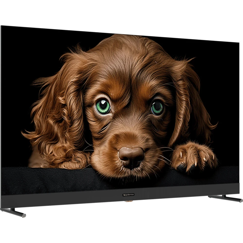 Телевизор Topdevice TDTV55DQ08U Black TDTV55DQ08U_BK 55 ", Smart TV, Черный
