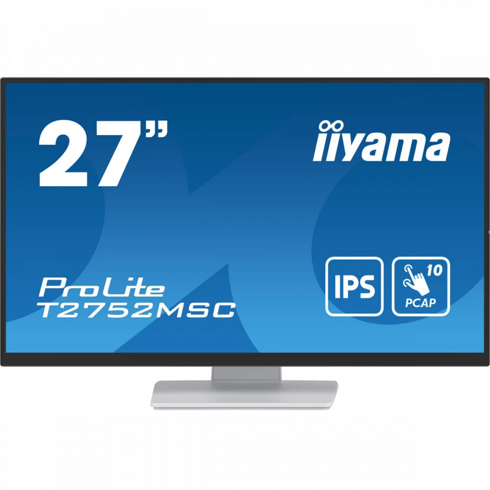 Монитор IIYAMA ProLite T2752MSC-W T2752MSC-W1 27 ", IPS, Full HD 1920x1080 (16:9), 60 Гц