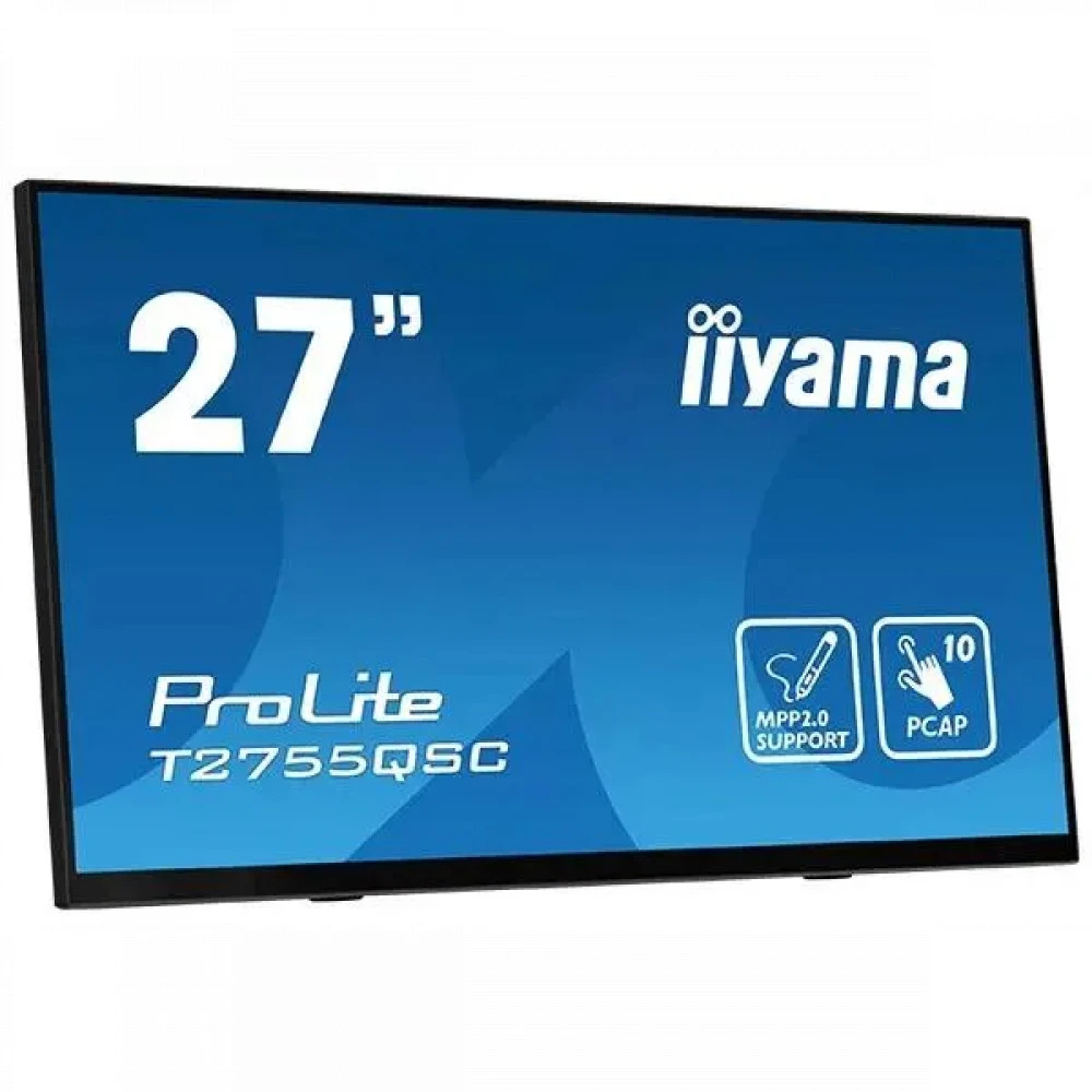 Монитор IIYAMA ProLite T2755QSC-B1 27 ", IPS, Quad HD 2560x1440 (16:9), 75 Гц