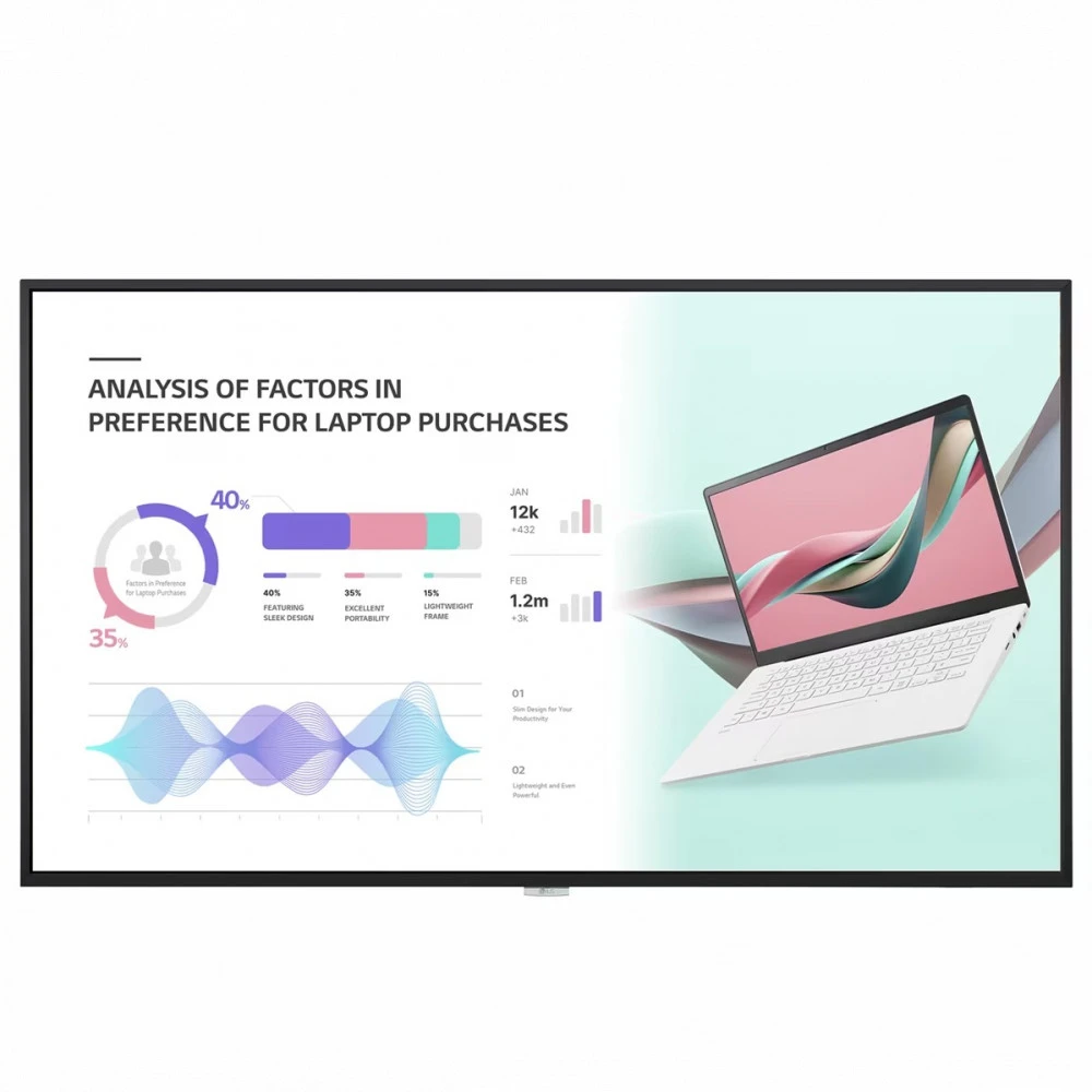 LED / LCD панель LG 43UH5J-H.ARUC 43 "