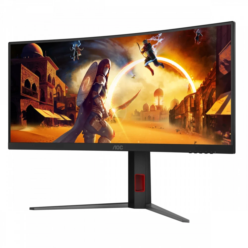 Монитор AOC CU34G4/01 34 ", VA, Ultra-Wide QHD 3440x1440 (21:9), 180 Гц