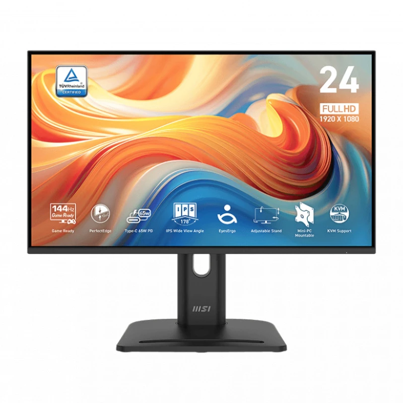 Монитор MSI Pro MP245PHG E14 9S6-3PE69M-014 23.8 ", IPS, Full HD 1920x1080 (16:9), 144 Гц