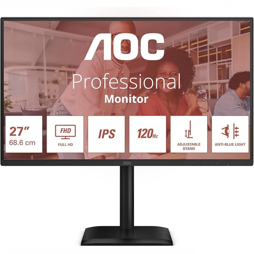 Монитор AOC Q27E4U 27 ", IPS, Quad HD 2560x1440 (16:9), 120 Гц