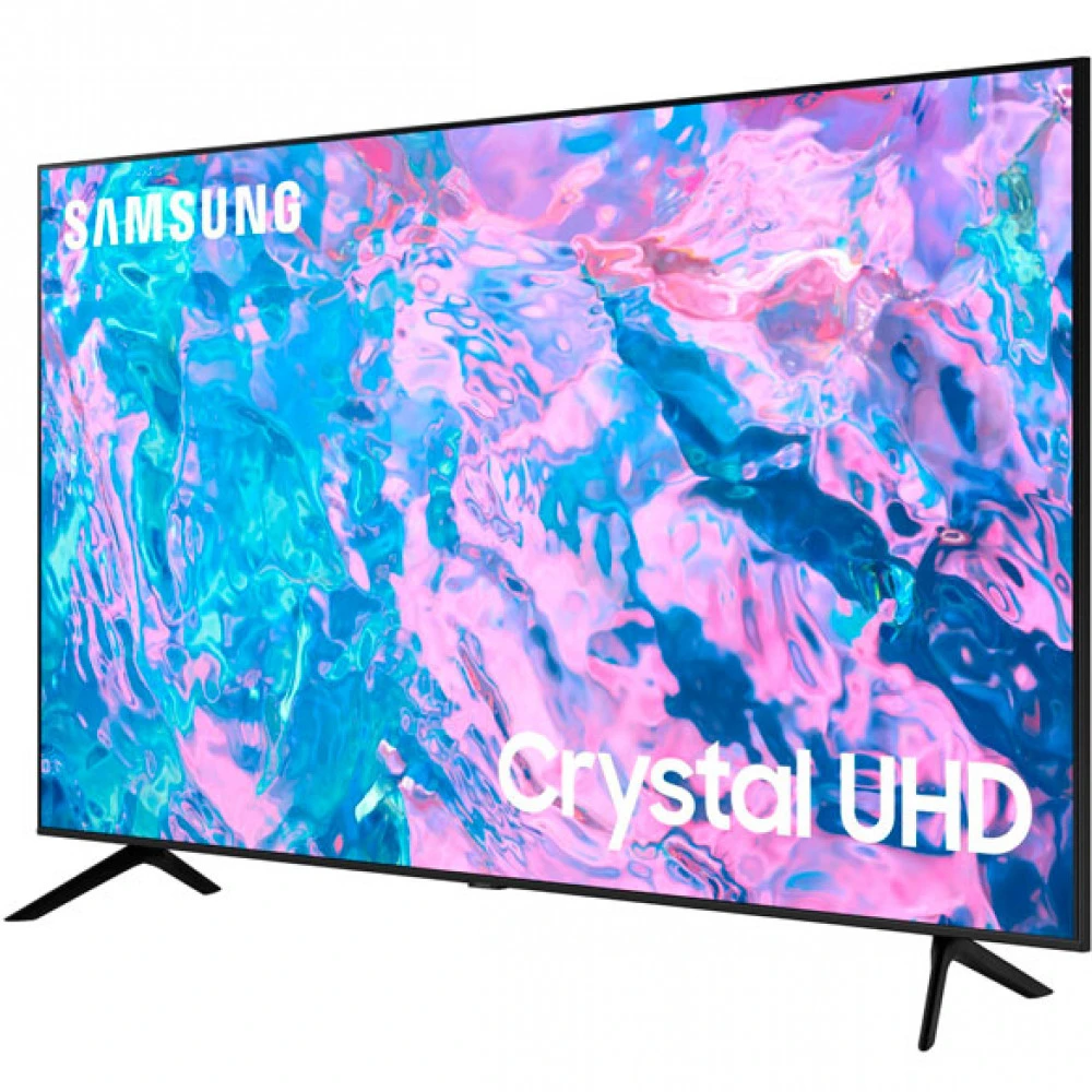 Телевизор Samsung 65" Crystal UHD 4K CU7100 UE65CU7100UXRU 65 ", Smart TV, Черный
