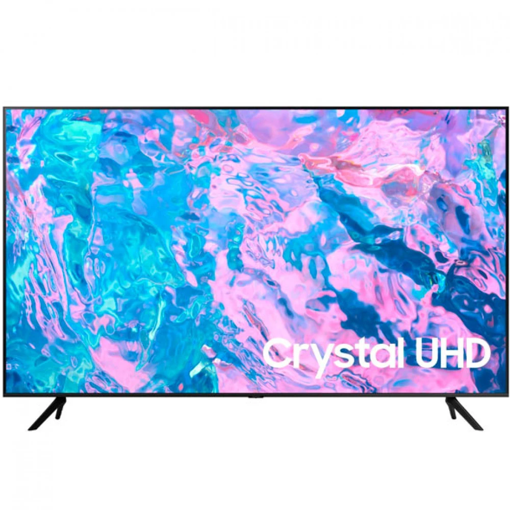 Телевизор Samsung 65" Crystal UHD 4K CU7100 UE65CU7100UXRU 65 ", Smart TV, Черный