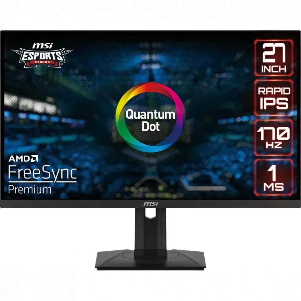 Монитор MSI G274QPF QD 9S6-3CC29H-060 27 ", IPS, Quad HD 2560x1440 (16:9), 170 Гц