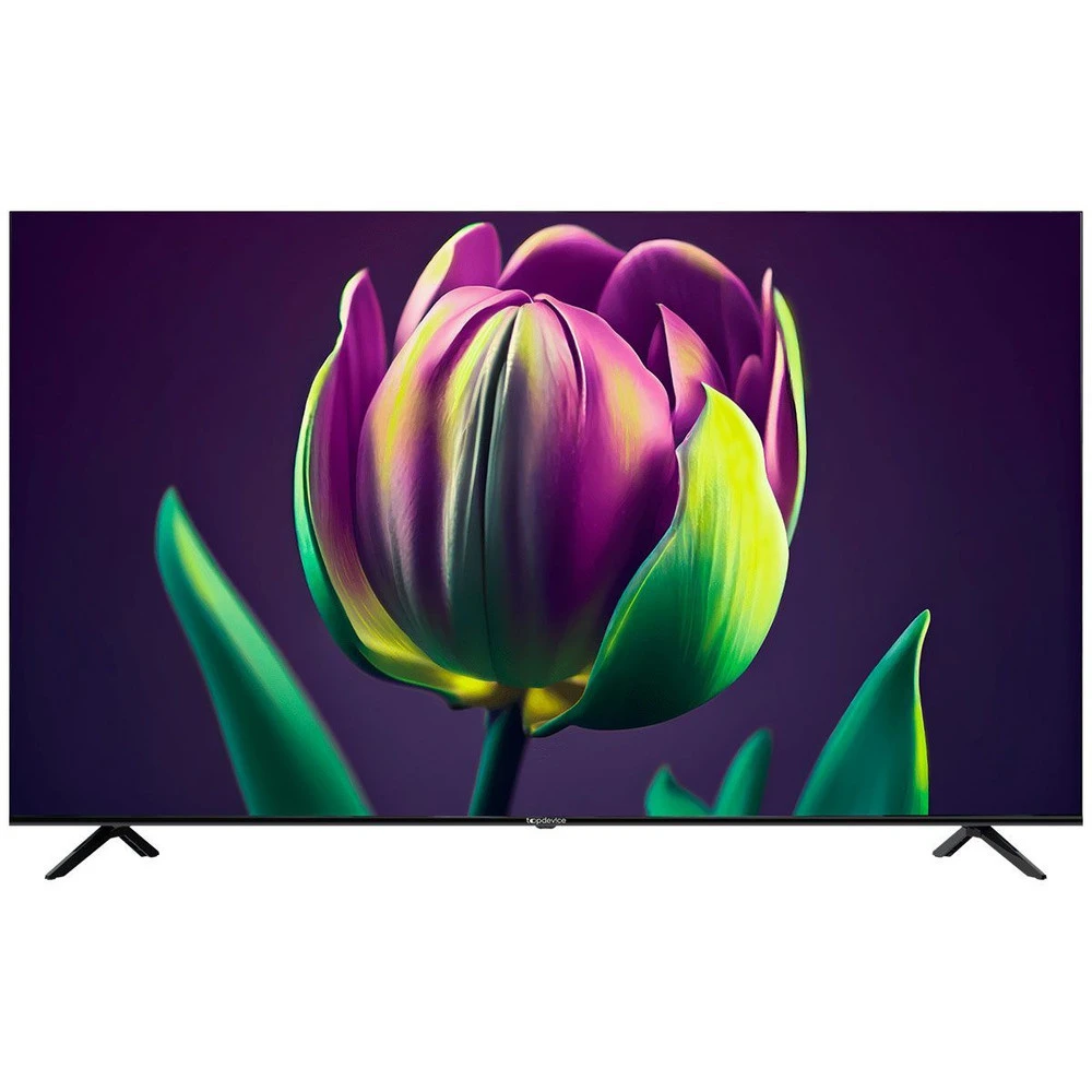 Телевизор Topdevice TDTV75CS06U TDTV75CS06U_BK 75 ", Smart TV, Черный