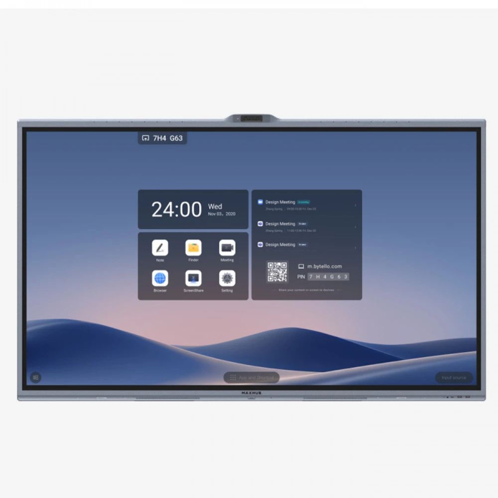 LED / LCD панель MAXHUB XBoard V7 Series V8650 86 "