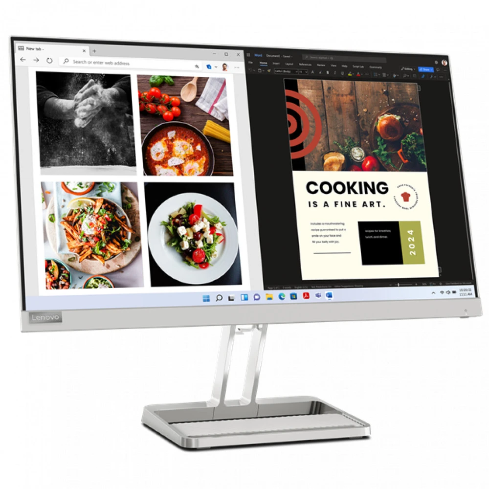 Монитор Lenovo L24i-40 67A8KAC3EU 23.8 ", IPS, Full HD 1920x1080 (16:9), 60 Гц