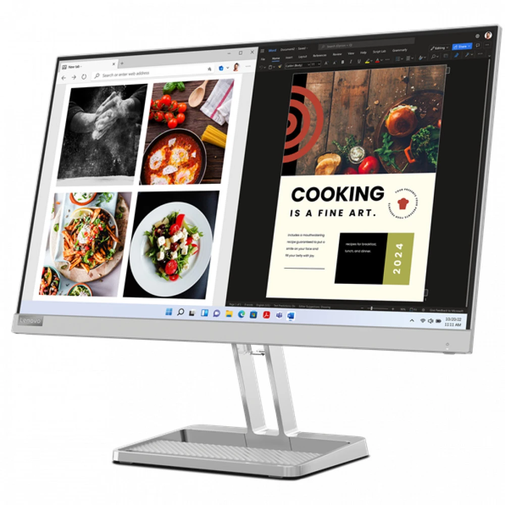 Монитор Lenovo L24i-40 67A8KAC3EU 23.8 ", IPS, Full HD 1920x1080 (16:9), 60 Гц
