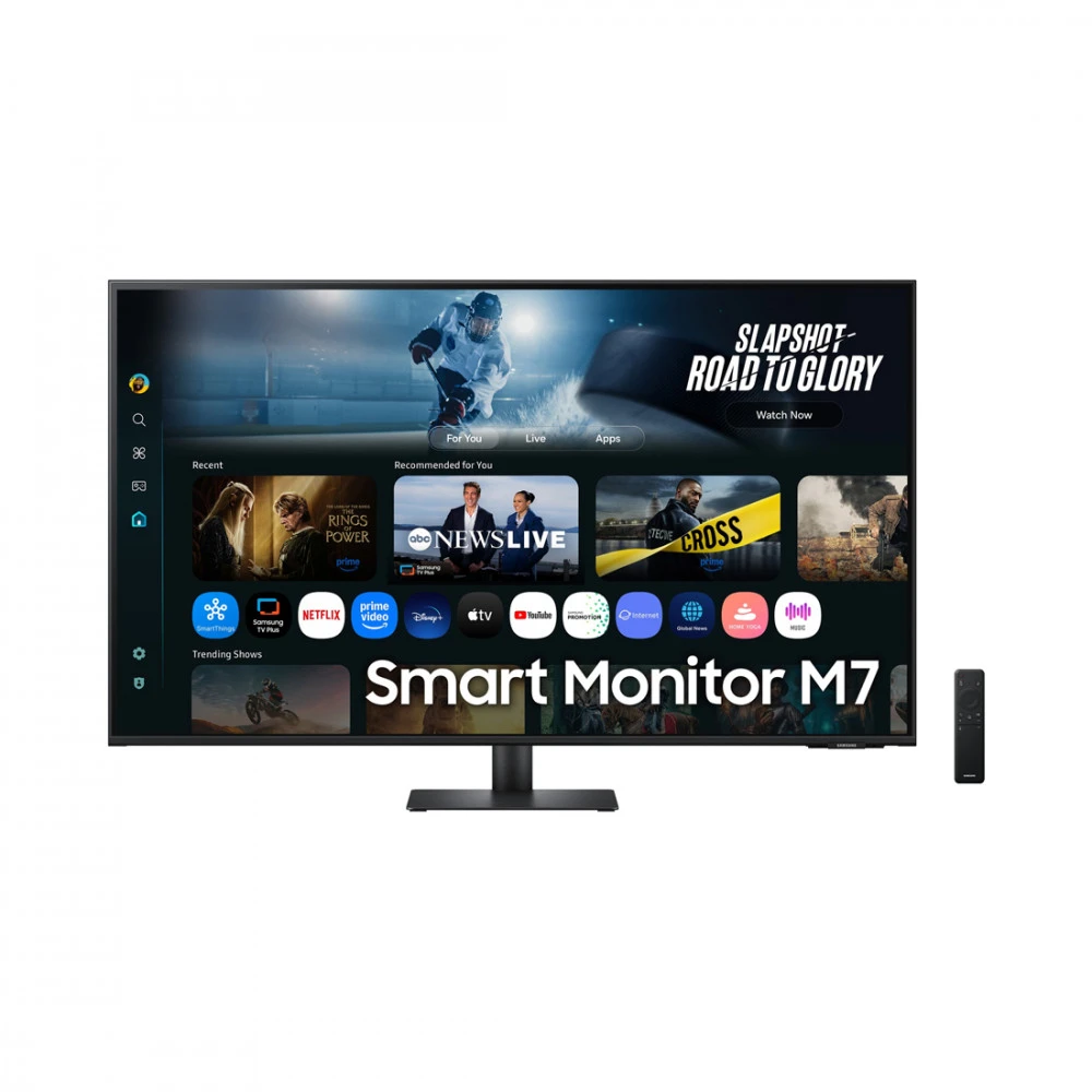 Монитор Samsung Smart M7 LS43FM702UIXCI 43 ", VA, 4K UHD 3840x2160 (16:9), 60 Гц