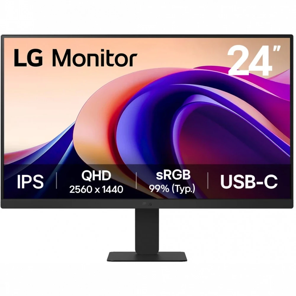 Монитор LG 24U631A-B 23.8 ", IPS, Quad HD 2560x1440 (16:9), 100 Гц