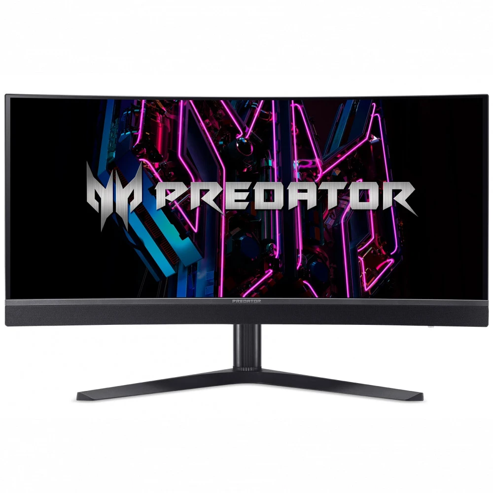 Монитор Acer Predator X34F1bmiipphuzx UM.CXXCD.102 34 ", QD-OLED, Ultra-Wide QHD 3440x1440 (21:9), 360 Гц