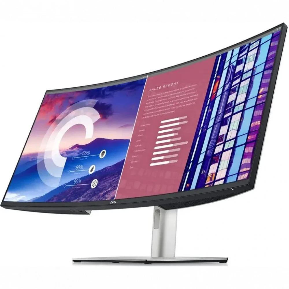 Монитор Dell U3821DW 37.5 ", IPS, Quad HD+ 3840x1600 (12:5), 60 Гц