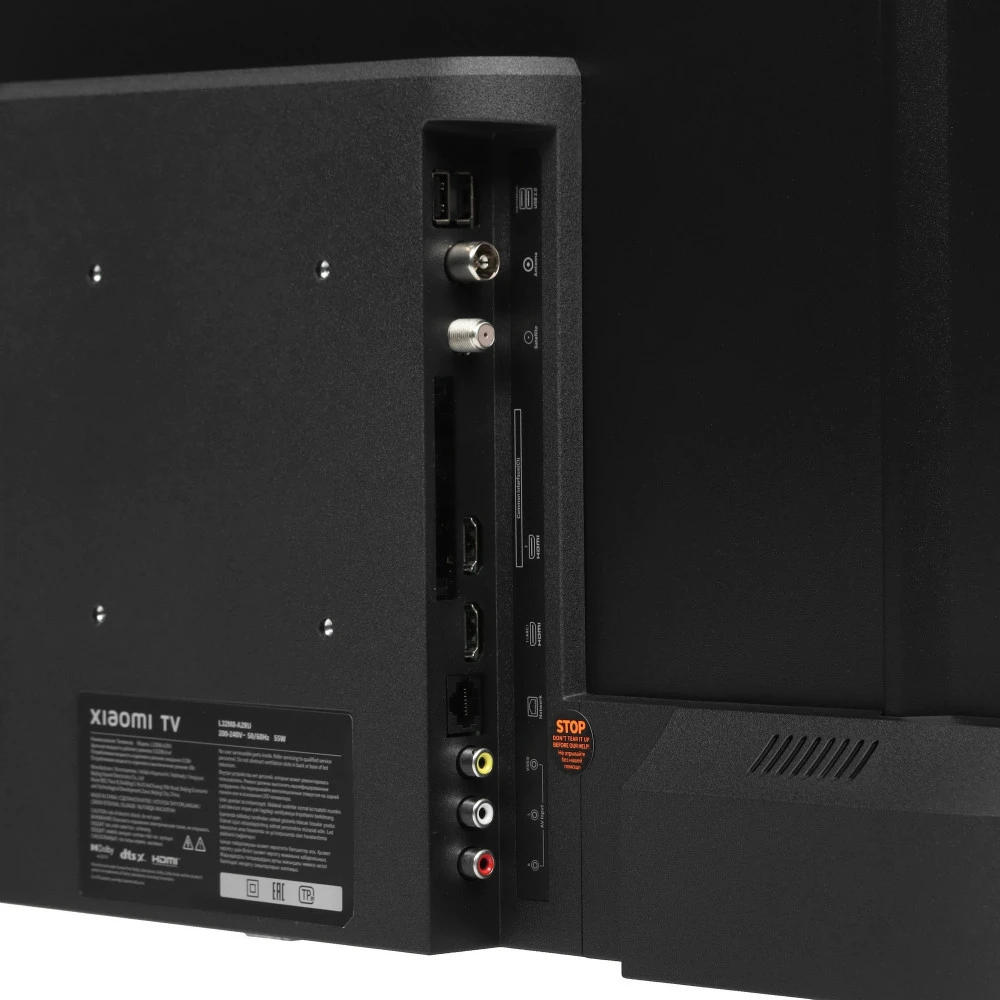 Телевизор Xiaomi L32M8-A2RU 57472 32 ", Smart TV, Черный