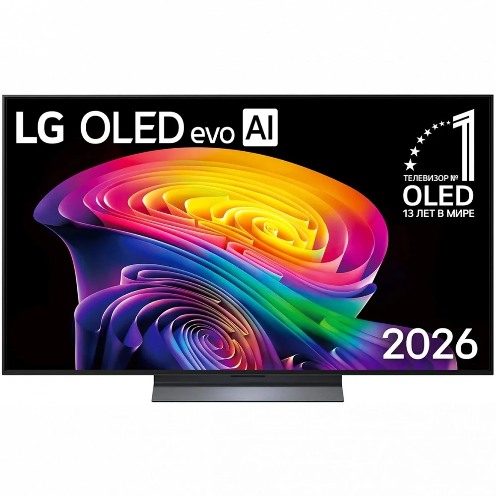 Телевизор LG OLED55C6RLA.ARU 55 ", Smart TV, Черный