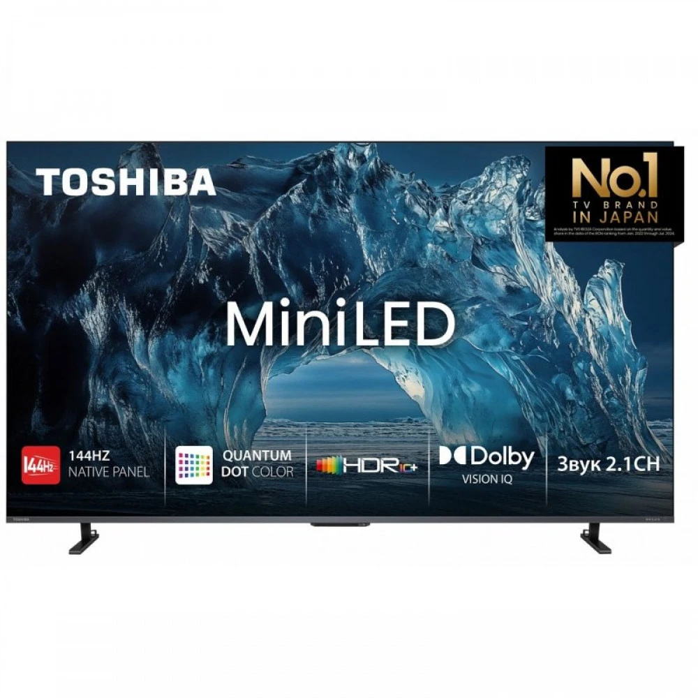 Телевизор Toshiba 75Z680SE 75 ", Smart TV, Черный