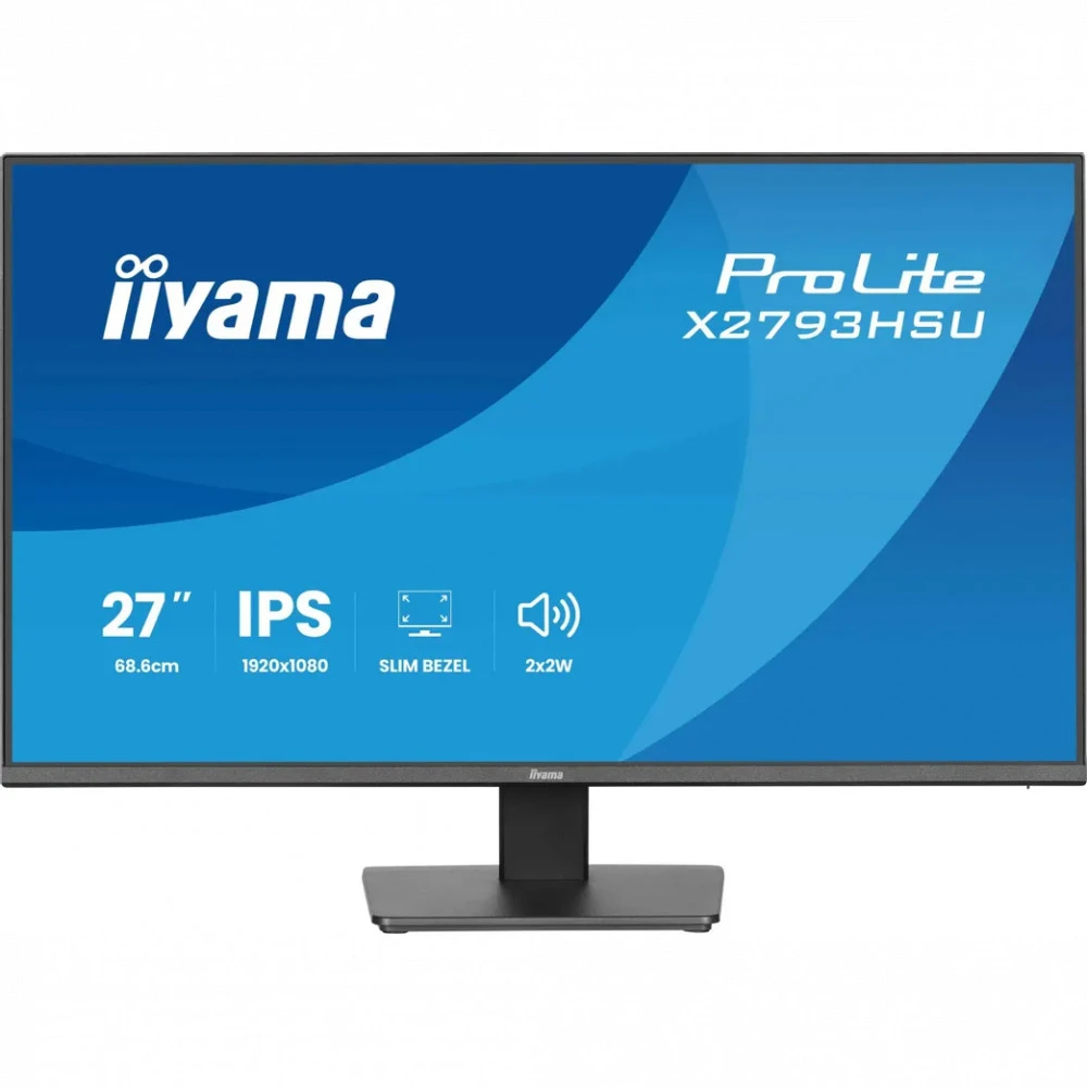 Монитор IIYAMA ProLite X2793HSU-B1 27 ", IPS, Full HD 1920x1080 (16:9), 120 Гц