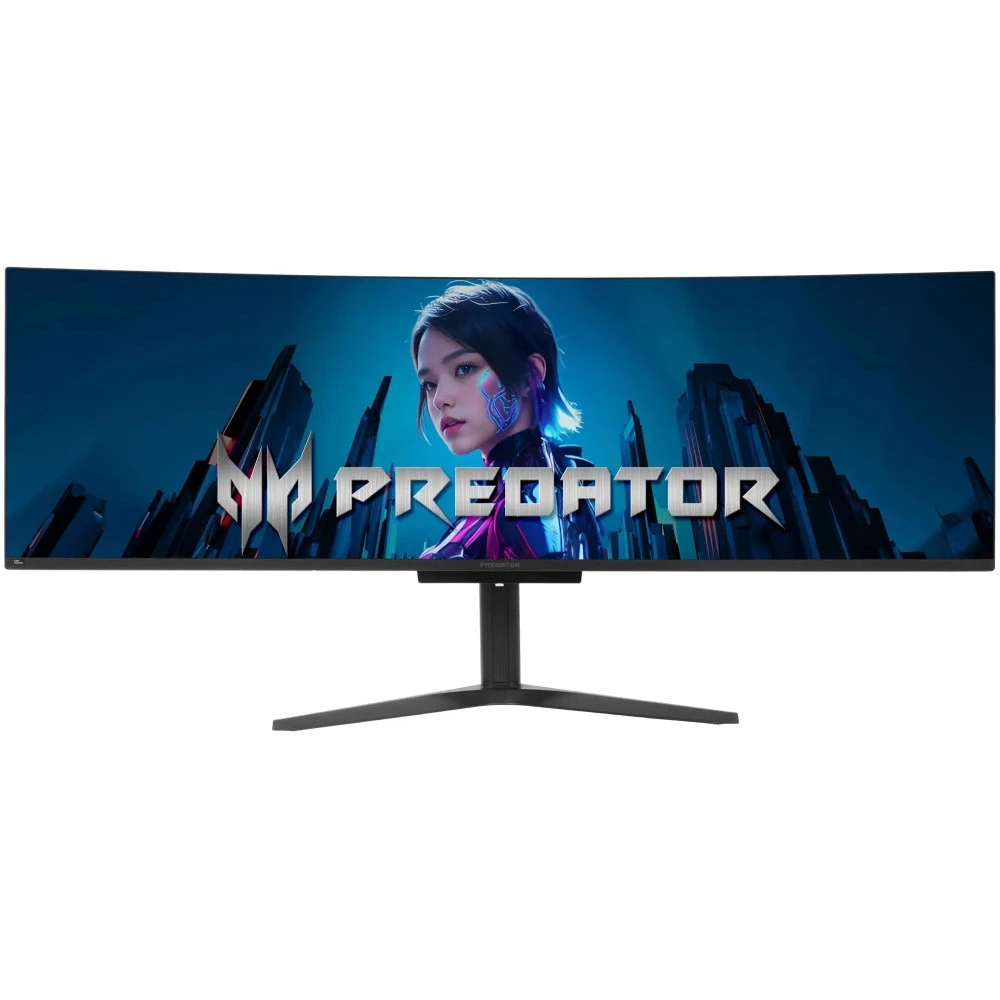 Монитор Acer X49Xbmipphuzx UM.SXXEE.X01 49 ", OLED, Dual Quad HD 5120x1440 (32:9), 240 Гц