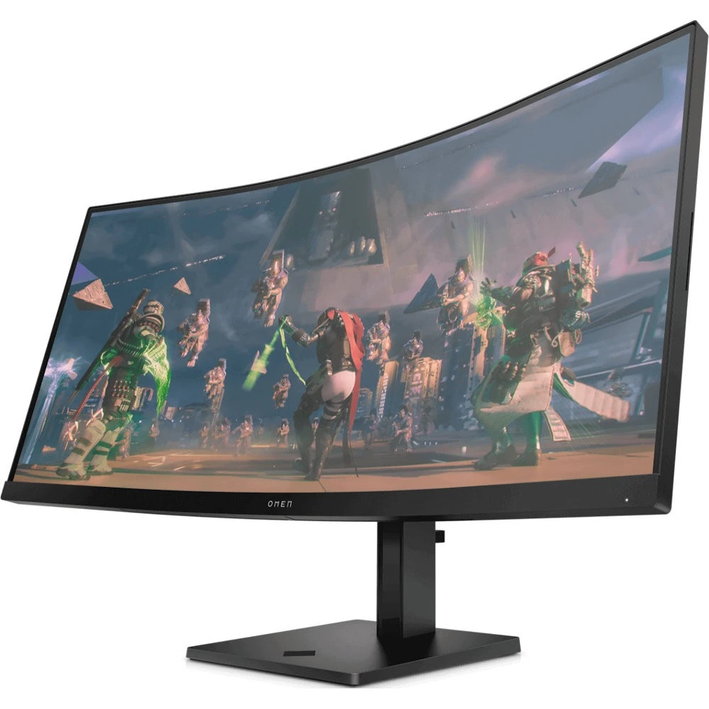 Монитор HP OMEN 34c 780K8AA 34 ", VA, Ultra-Wide QHD 3440x1440 (21:9), 165 Гц