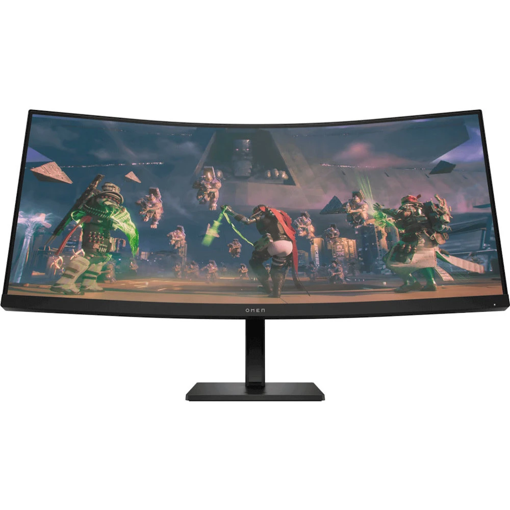 Монитор HP OMEN 34c 780K8AA 34 ", VA, Ultra-Wide QHD 3440x1440 (21:9), 165 Гц