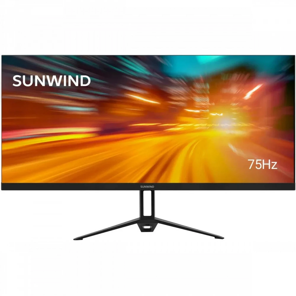 Монитор SunWind SM-29FI202 SM29SB01 29 ", IPS, Ultra-Wide Full HD 2560x1080 (21:9), 75 Гц