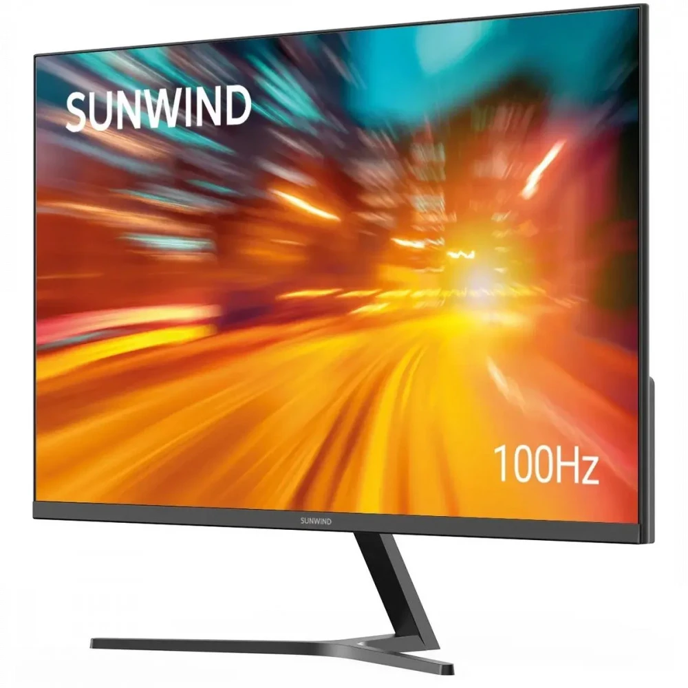 Монитор SunWind SM-24FI223 SM24SB02 23.8 ", IPS, Full HD 1920x1080 (16:9), 100 Гц