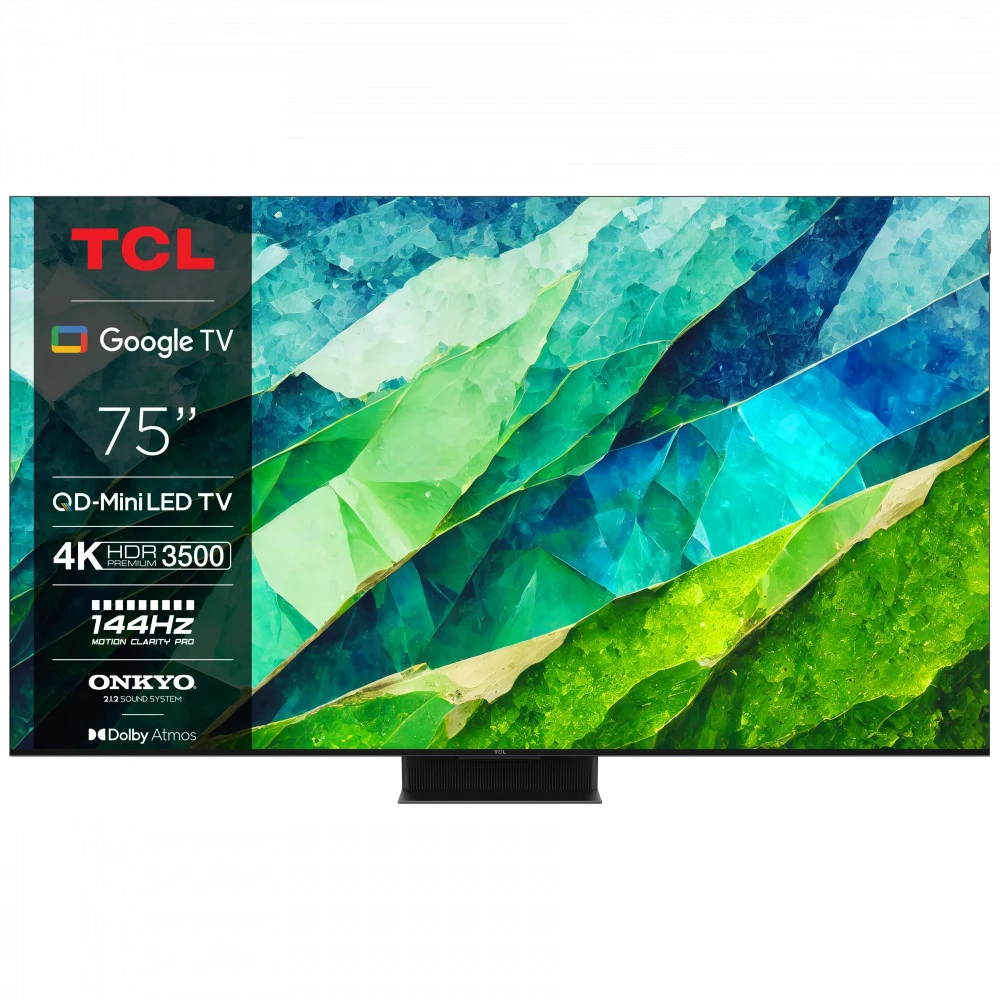 Телевизор TCL 75C855 75 ", Smart TV, Черный