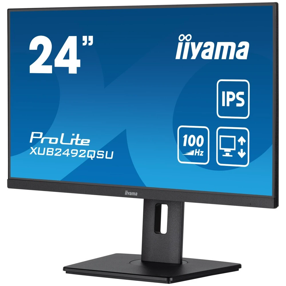 Монитор IIYAMA ProLite XUB2492QSU-B1 23.8 ", IPS, Quad HD 2560x1440 (16:9), 100 Гц