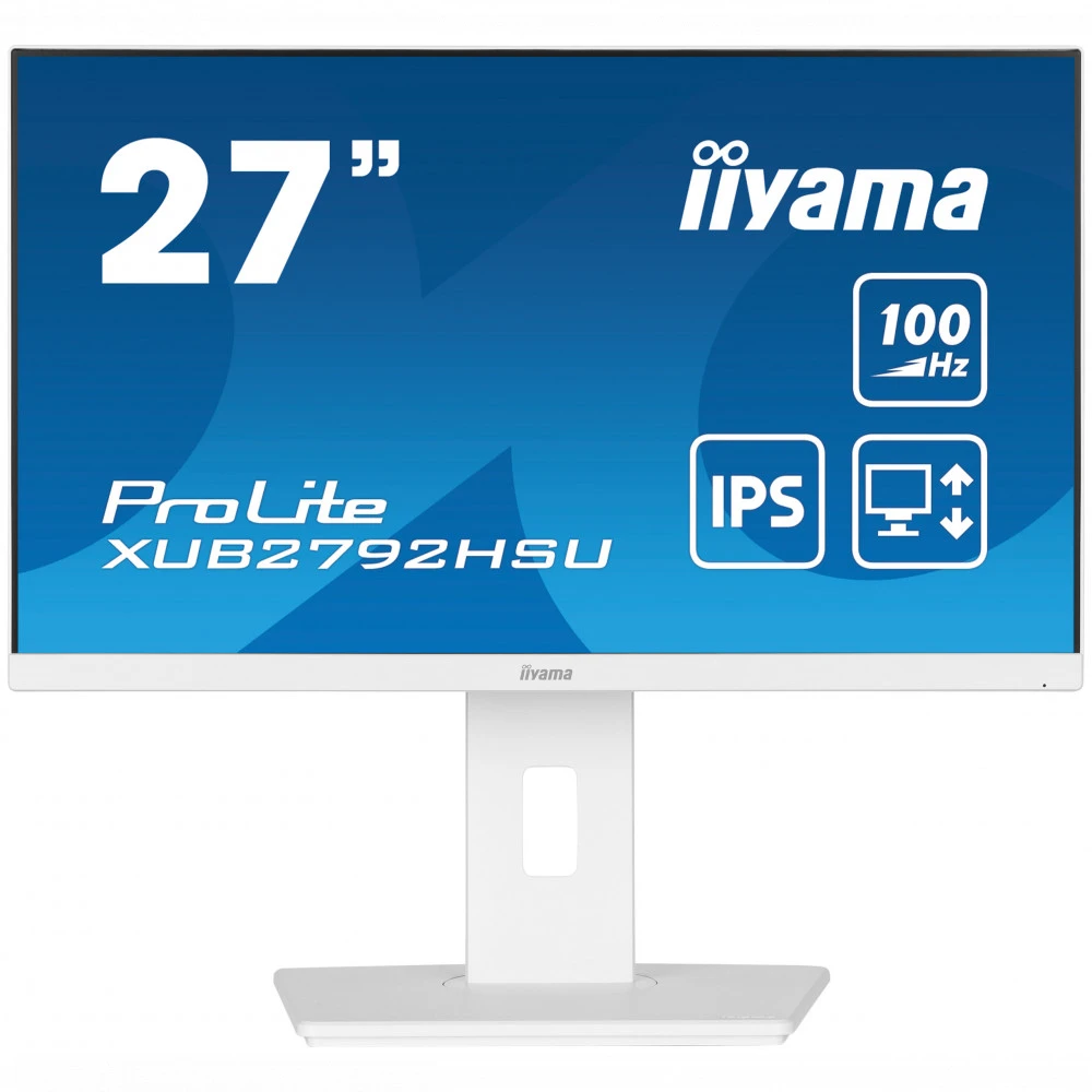 Монитор IIYAMA PROLITE XUB2792HSU-W6 27 ", IPS, Full HD 1920x1080 (16:9), 100 Гц