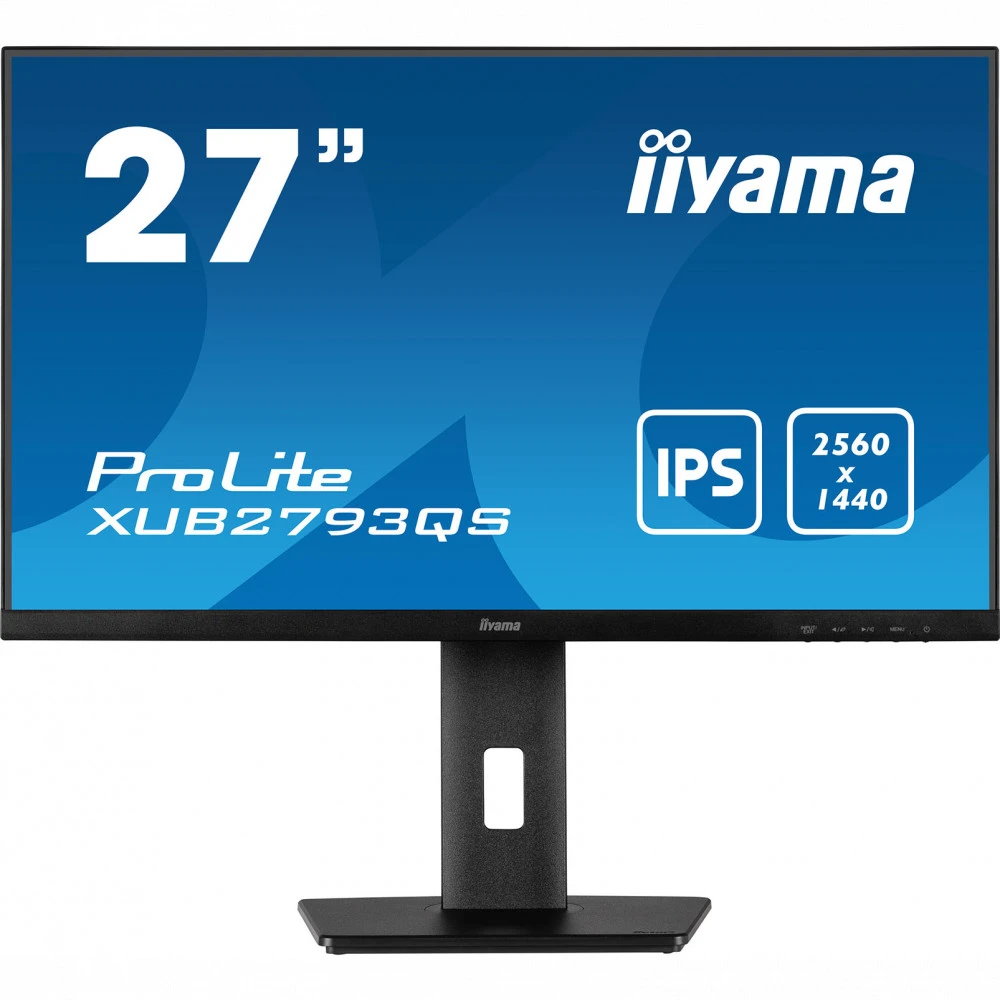 Монитор IIYAMA ProLite PL2793QS XUB2793QS-B1 27 ", IPS, Quad HD 2560x1440 (16:9), 120 Гц