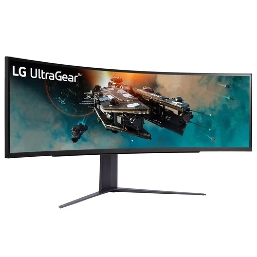 Монитор LG UltraGear 49GR85DC-B 49GR85DC-B.ARUZ 49 ", VA, Dual Quad HD 5120x1440 (32:9), 240 Гц