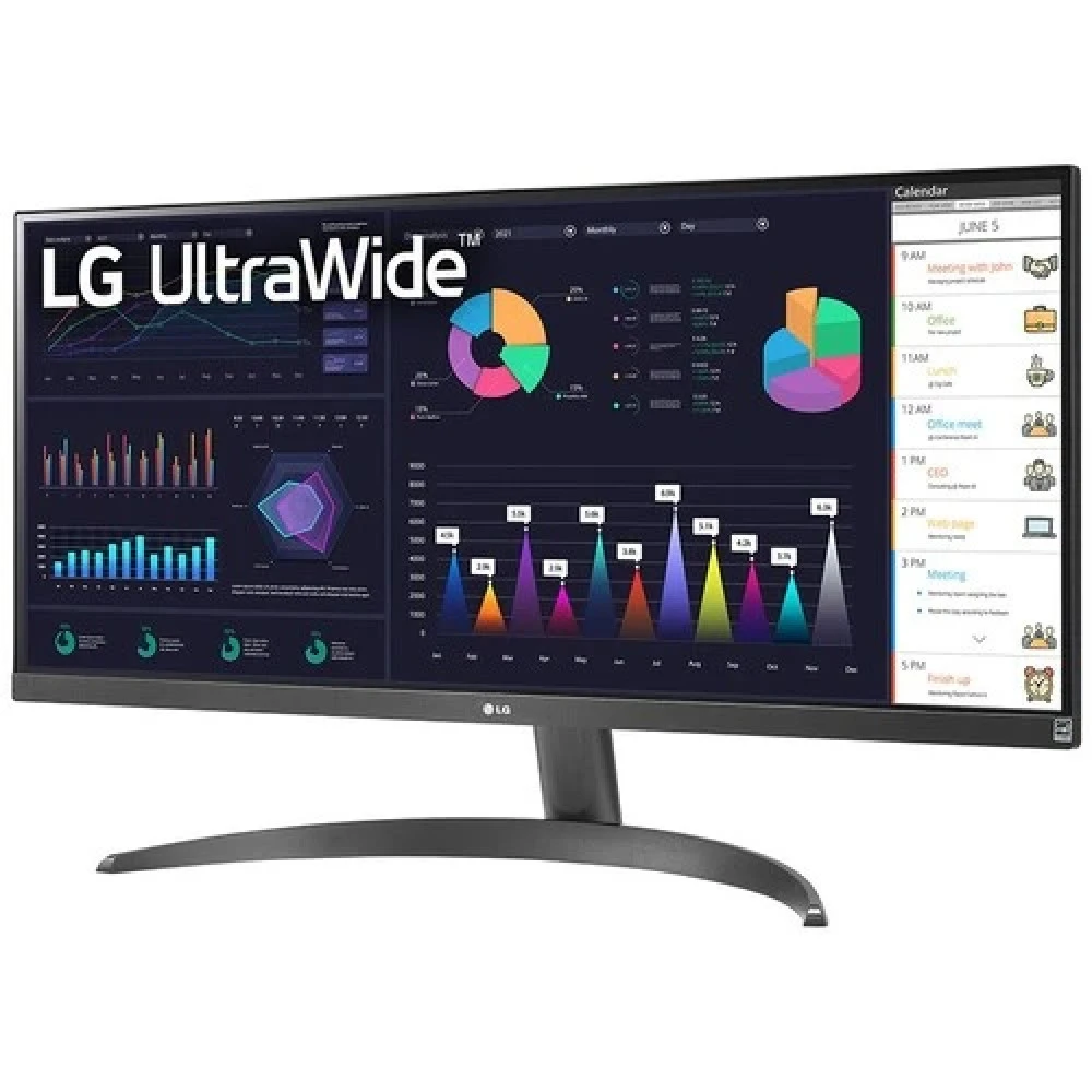 Монитор LG UltraWide 34WQ500-B Черный 34 ", IPS, Ultra-Wide Full HD 2560x1080 (21:9), 100 Гц