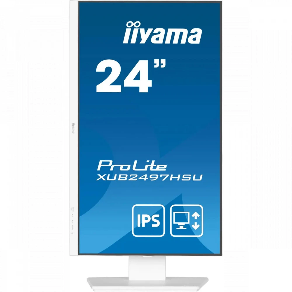 Монитор IIYAMA ProLite XUB2497HSU-W2 23.8 ", IPS, Full HD 1920x1080 (16:9), 100 Гц