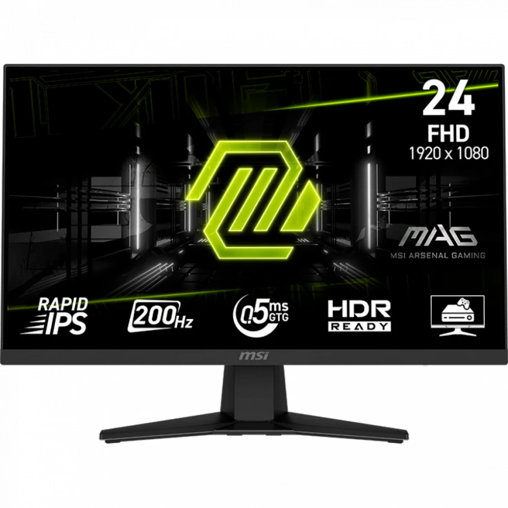 Монитор MSI MAG 244F 23.8 ", IPS, Full HD 1920x1080 (16:9), 200 Гц