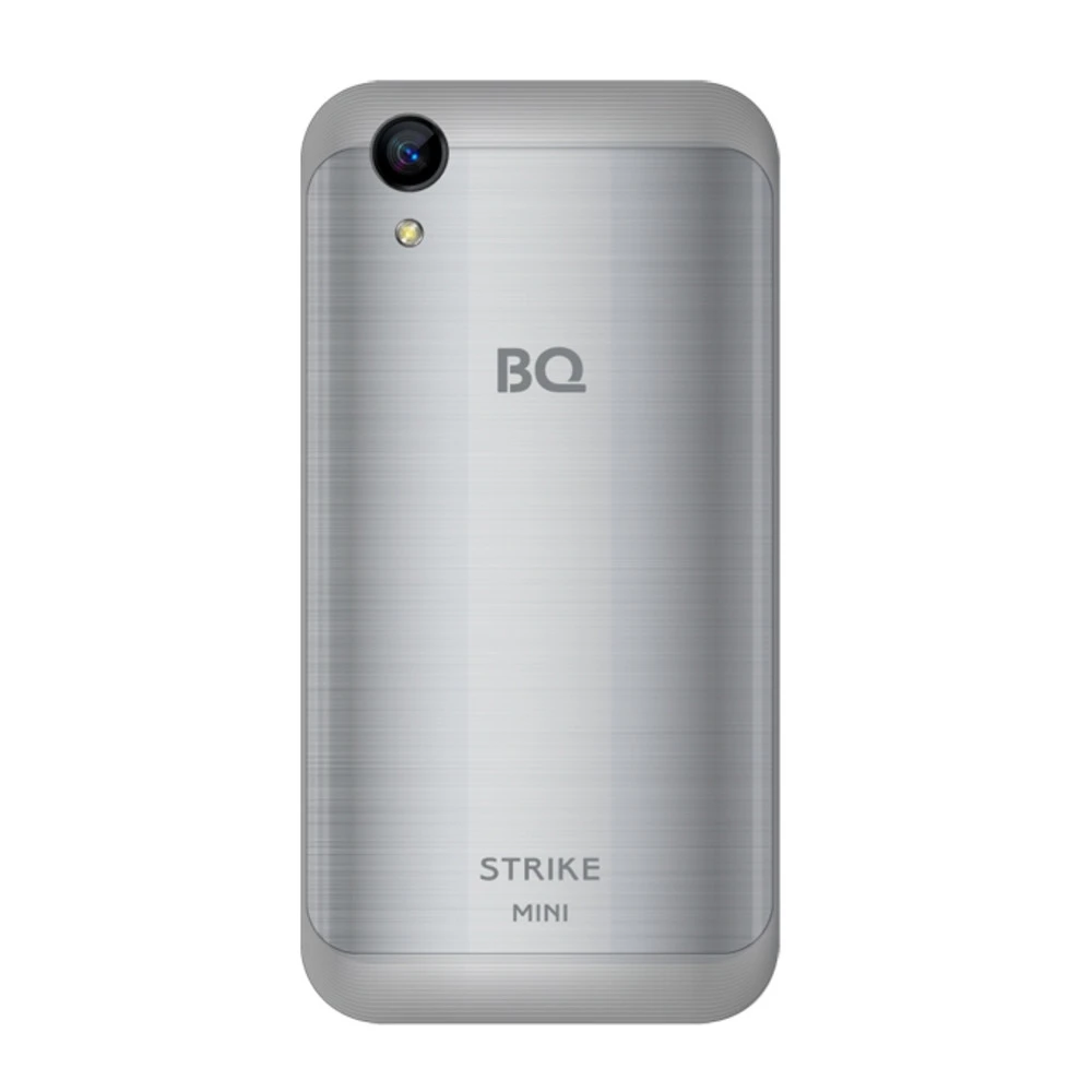 Смартфон BQ 4072 Strike Mini Silver BQ-4072Серебряный Шлифов