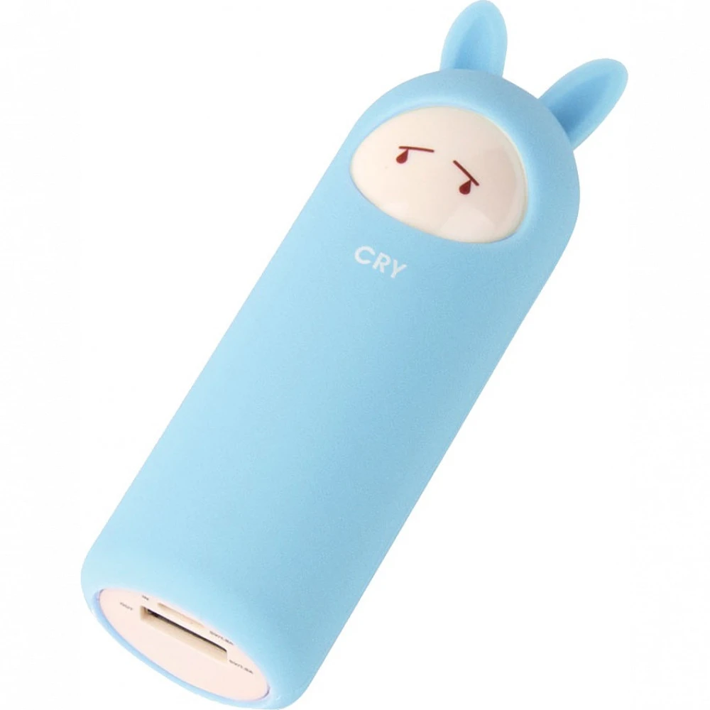 Внешний аккумулятор (Power Bank) Rombica NEO Rabbit Cry NR-002C 5000 мАч, Синий