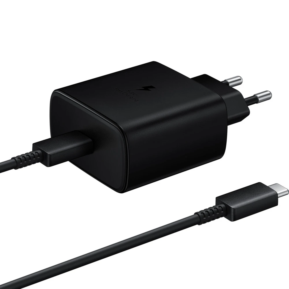 Samsung 3A + каб. Type-C, 45Вт EP-TA845XBEGRU 45