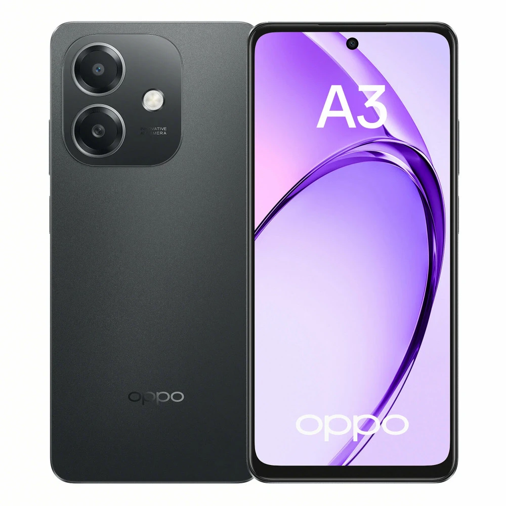 Смартфон Oppo A3 Sparkle Black 2736 256 Гб, 6 Гб