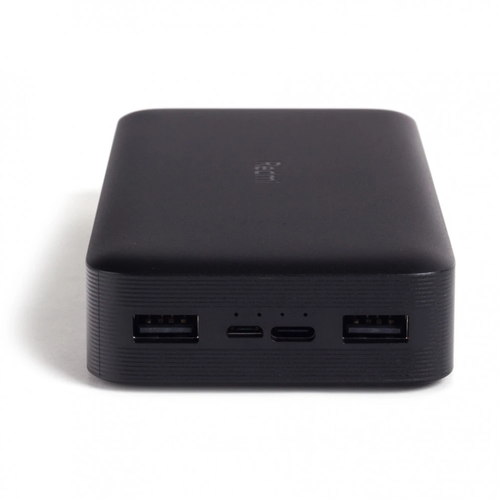 Внешний аккумулятор (Power Bank) Xiaomi Power Bank 20000mAh Redmi Power Bank 20000mAh (18W Fast Charge) Black 20000 мАч, Черный