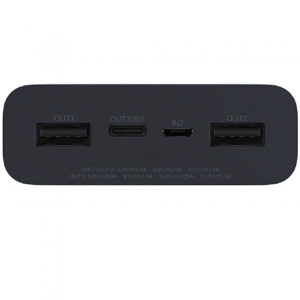 Внешний аккумулятор (Power Bank) Xiaomi ZMI PowerBank QB822 ZMKQB822CNQS 20000 мАч, Черный